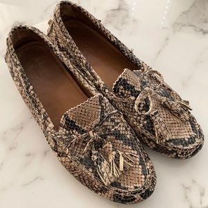 Coach Leather Python Women’s Shoes US 7.5